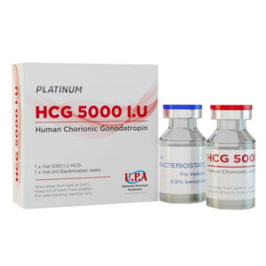 HCG 5000iu individual kit w/ bac water