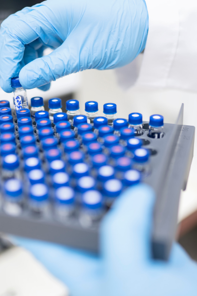 peptide vial for skin